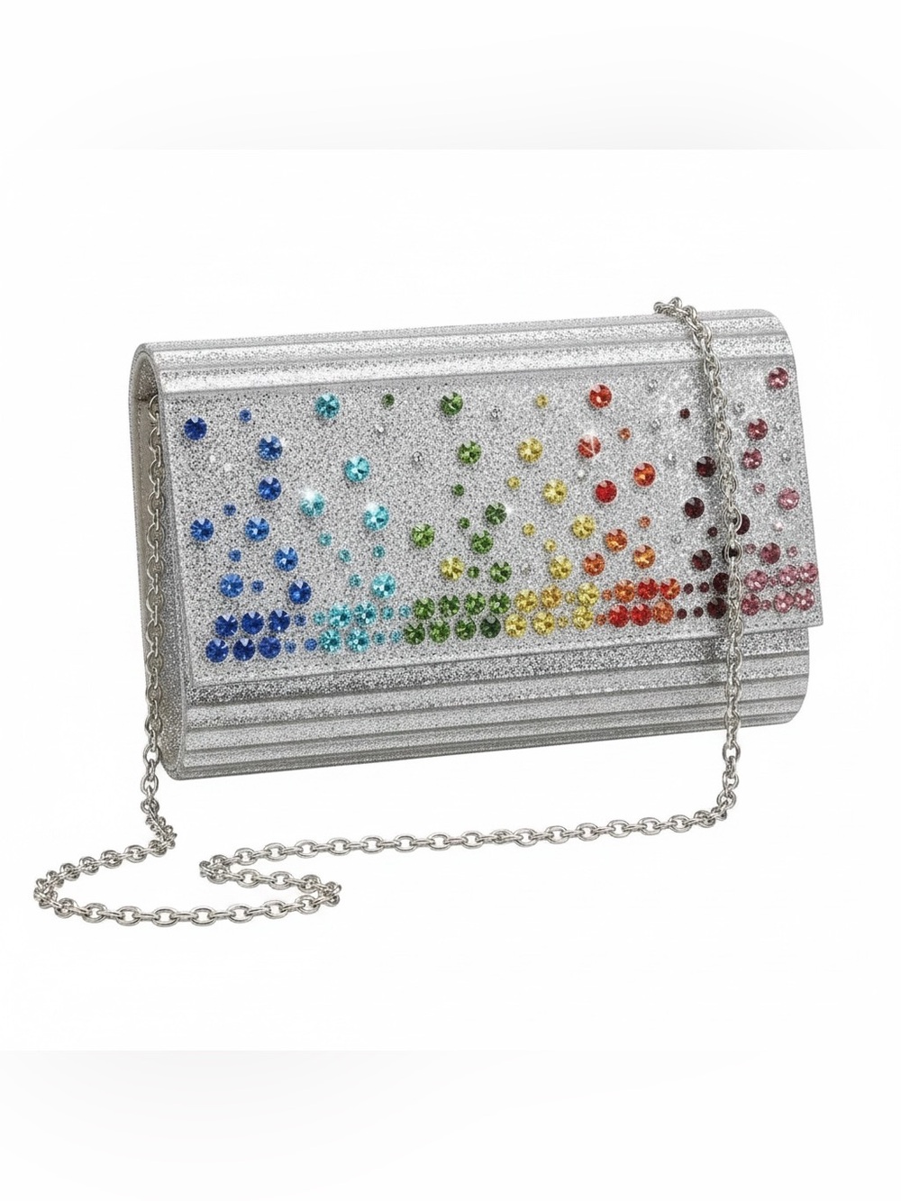 Kurt Geiger London Party Glitter Envelope
Clutch Shoulder Bag NWT - Picture 1 of 14